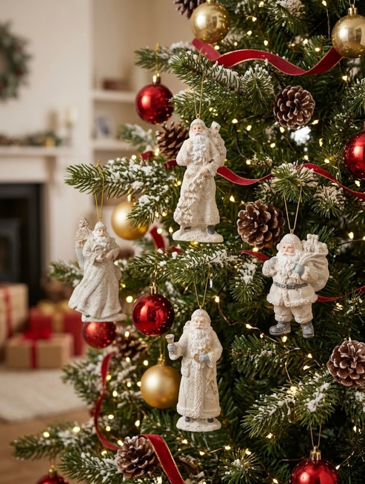 Set 3 pezzi BABBO NATALE Preziosa