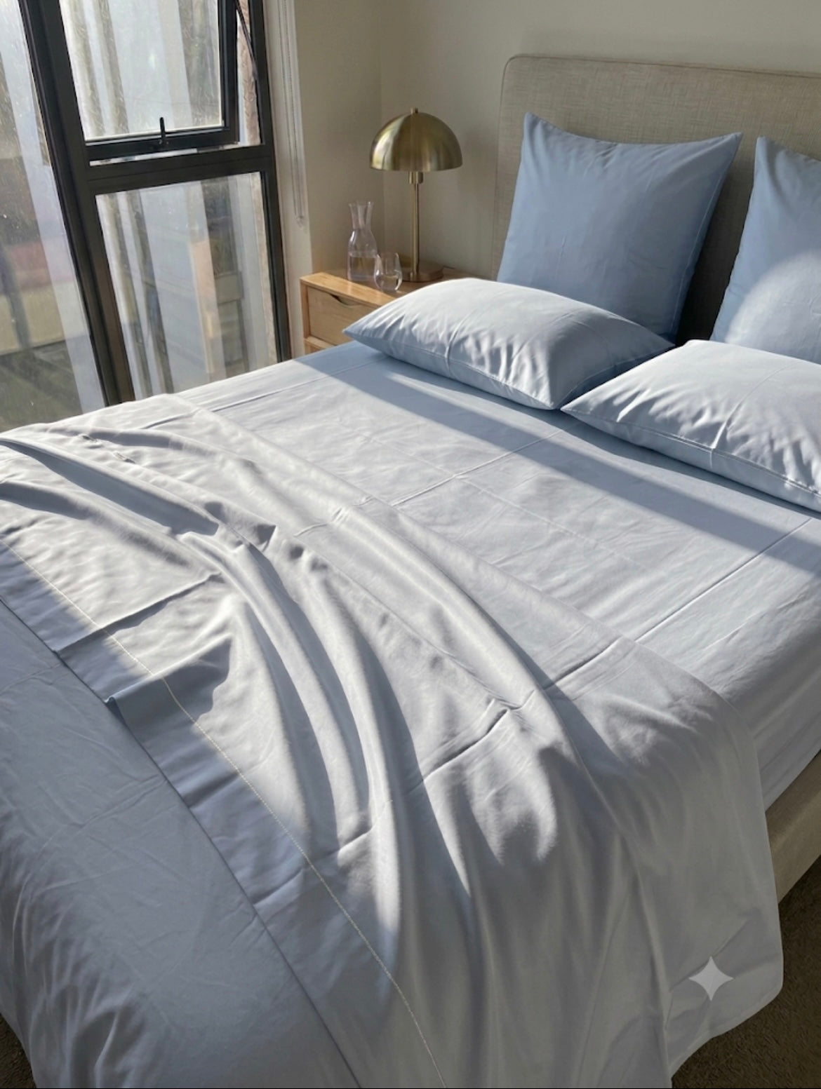 Completo letto percalle 220 fili ZAMBAITI Cora