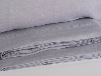 COMPLETO LENZUOLA SHARM MATRIMONIALE IN 100% LINO STONE WASH – VIA ROMA 60– VIA ROMA 60
