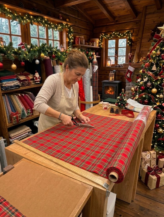 Stoffa Tartan a metraggio