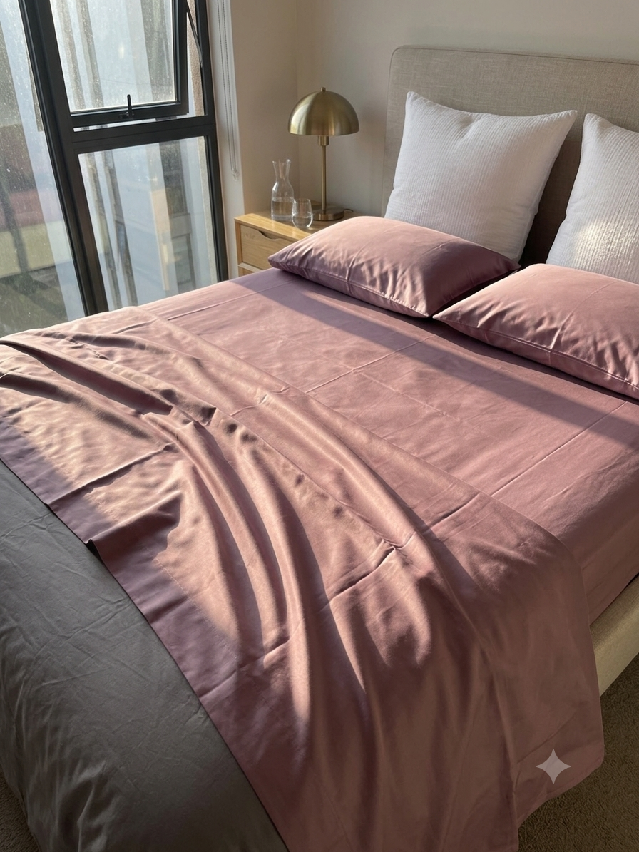 Completo letto percalle 220 fili ZAMBAITI Cora
