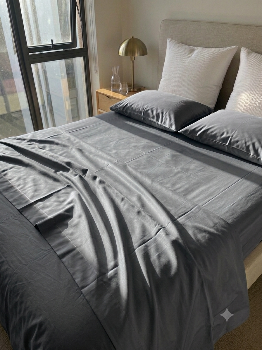 Completo letto percalle 220 fili ZAMBAITI Cora