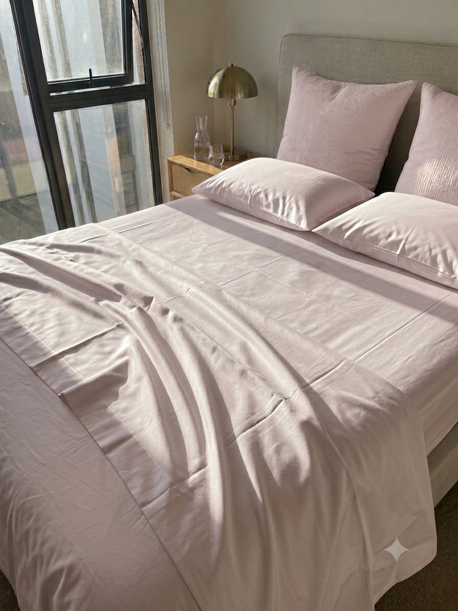 Completo letto percalle 220 fili ZAMBAITI Cora